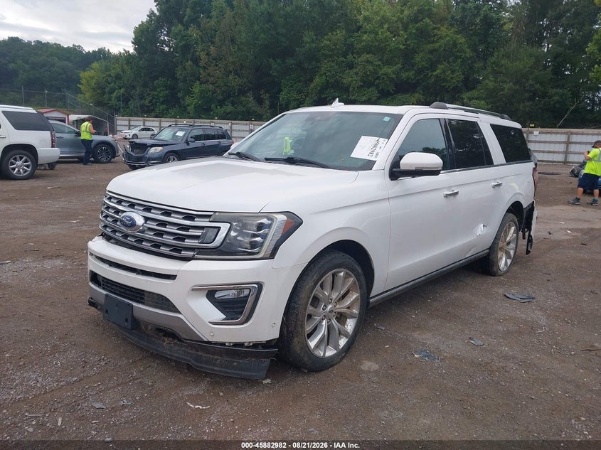 Vin: 1fmjk2at0jea63120, lot: 46382016, ford expedition max limited 20182
