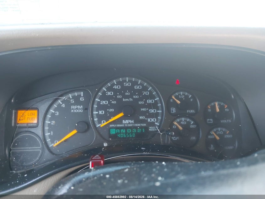 CHEVROLET SUBURBAN 1500 2001 VIN 3GNEC16T41G104161