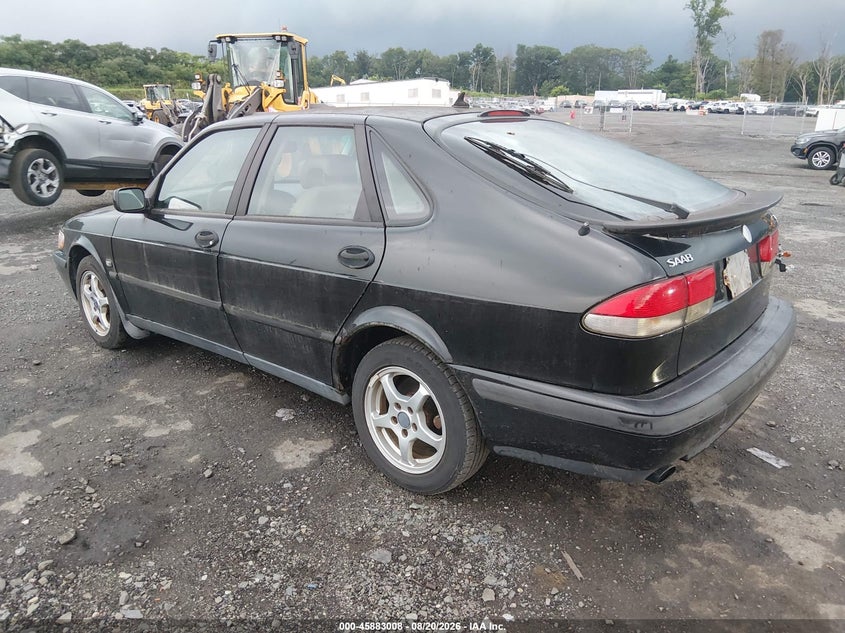 SAAB 9-3 2001 VIN YS3DD55HX12055863