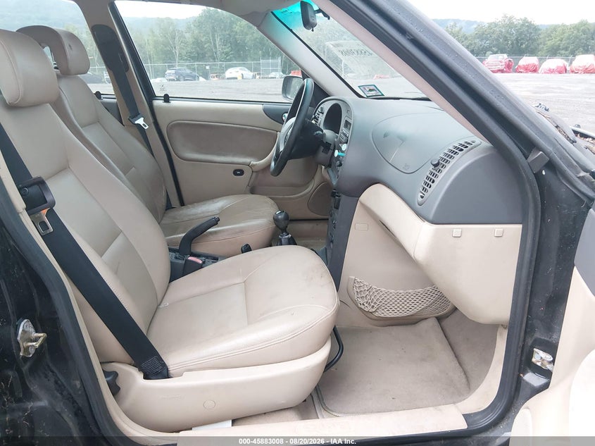 SAAB 9-3 2001 VIN YS3DD55HX12055863