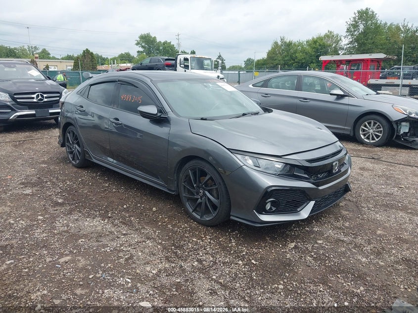 2018 HONDA CIVIC auction photo 1
