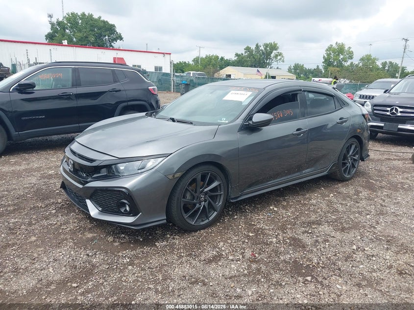 2018 HONDA CIVIC auction photo 2