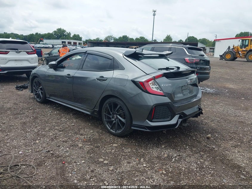 2018 HONDA CIVIC auction photo 3