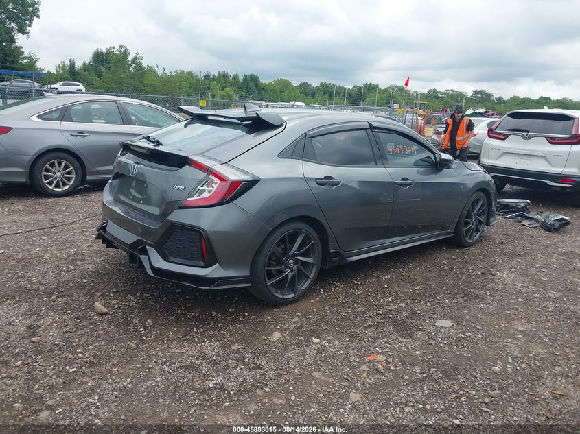 2018 HONDA CIVIC auction photo 4