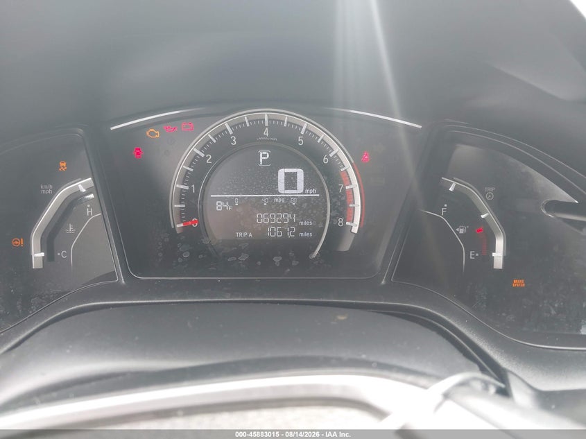 2018 HONDA CIVIC auction photo 7