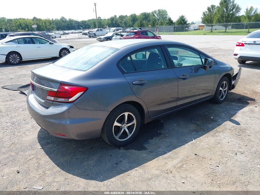 2015 HONDA CIVIC auction photo 4