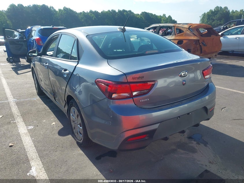 Vin: 3kpa24ad6le336058, lot: 46382067, kia rio s 20203