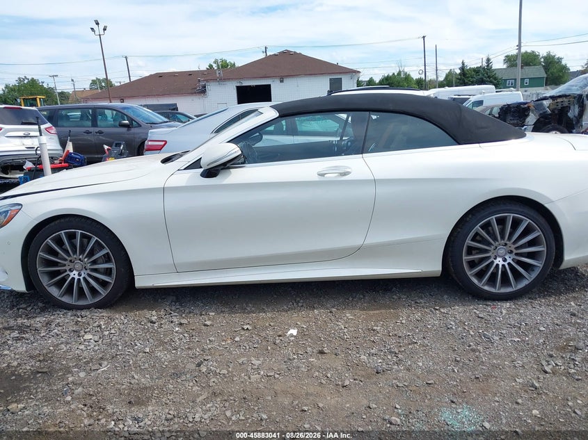 MERCEDES-BENZ S 550 2017 VIN WDDXK8CB5HA017585