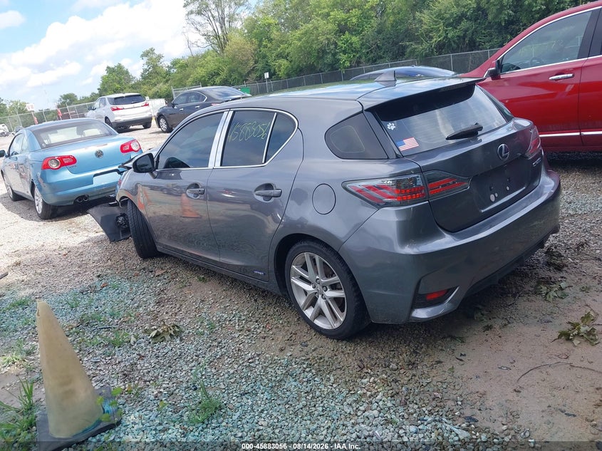 2014 LEXUS CT 200H auction photo 3