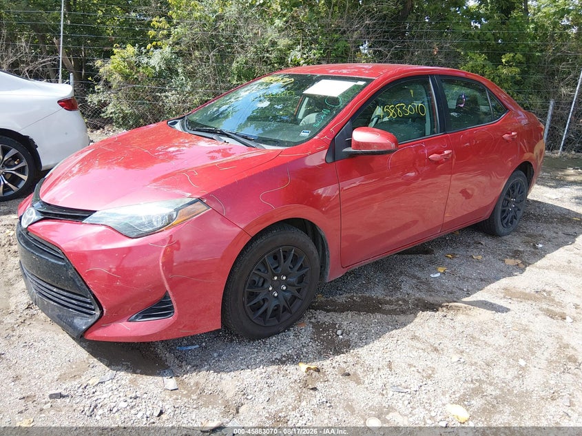 2017 Toyota Corolla, Удар спереди, IAAI, VIN 2T1BURHE8HC865978 — фото 2