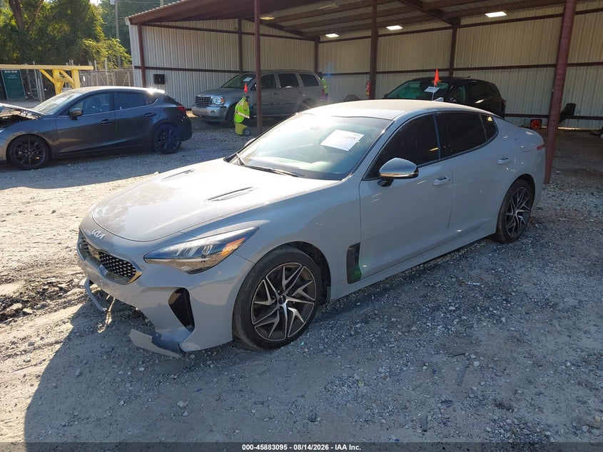 2022 Kia Stinger, Ходовая, IAAI, VIN KNAE35LD3N6106419 — фото 2