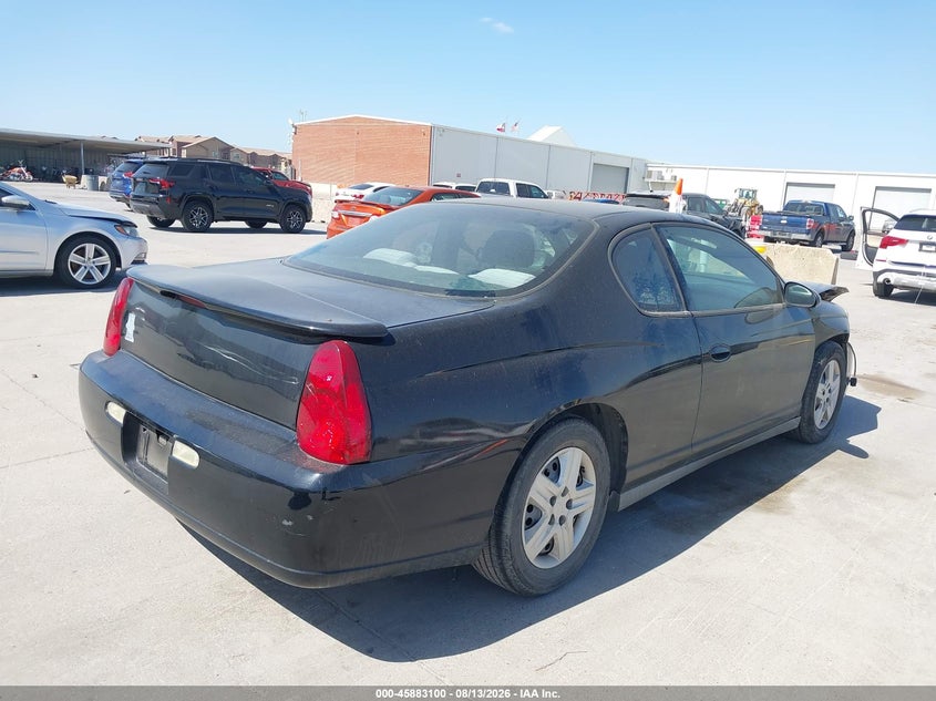 CHEVROLET MONTE CARLO 2007 VIN 2G1WJ15K779134312