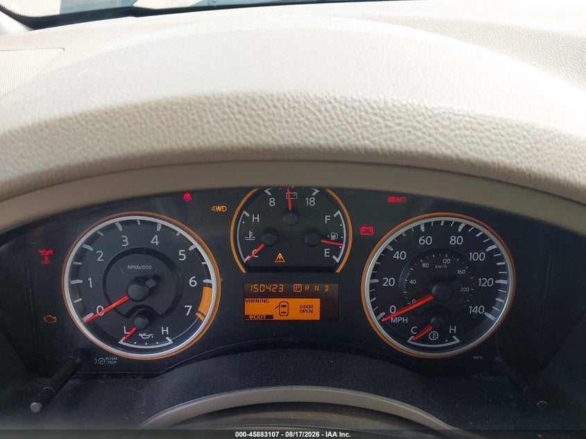 2014 NISSAN ARMADA auction photo 7