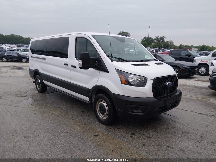 2021 FORD TRANSIT-350 PASSENGER VAN auction photo 1