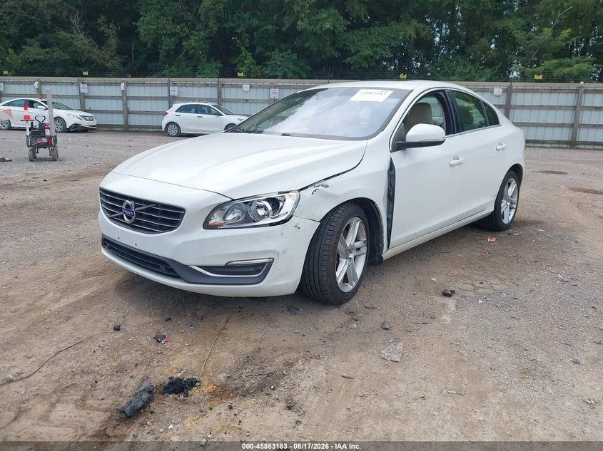Vin: yv1612fh5e2282612, lot: 46382217, volvo s60 t5 20142
