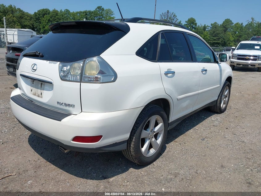 LEXUS RX 350 2007 VIN 2T2GK31U47C015611