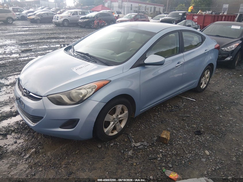 2011 HYUNDAI ELANTRA auction photo 2