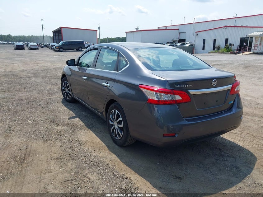 NISSAN SENTRA 2014 VIN 3N1AB7AP7EY238365