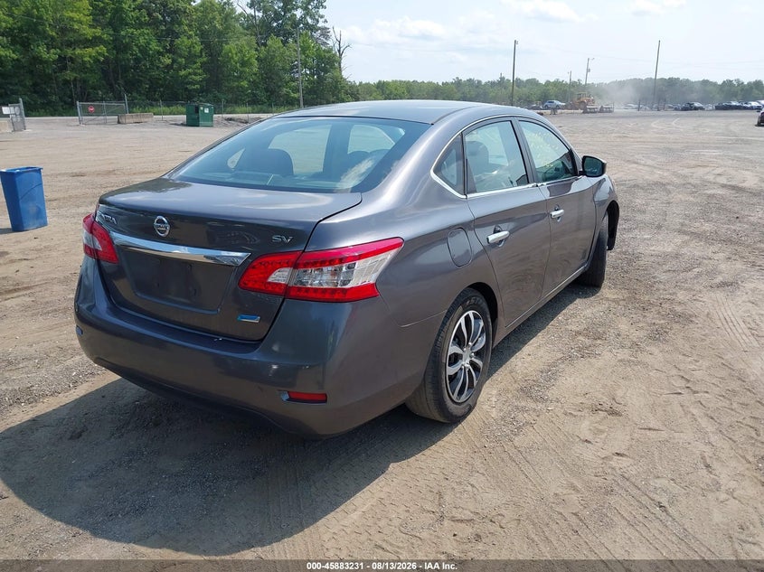 NISSAN SENTRA 2014 VIN 3N1AB7AP7EY238365