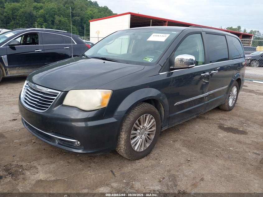 Vin: 2c4rc1cgxcr163293, lot: 46382303, chrysler town & country touring-l 20122