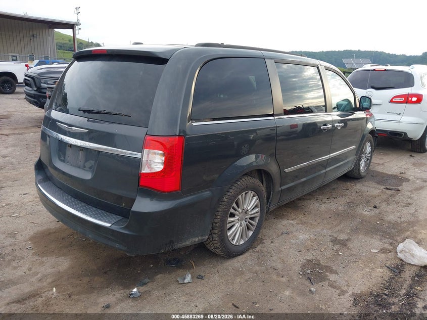 Vin: 2c4rc1cgxcr163293, lot: 46382303, chrysler town & country touring-l 20124