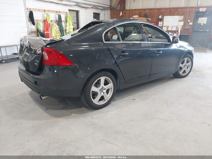 Vin: yv1612fh5d2230587, lot: 46382312, volvo s60 t5 20134