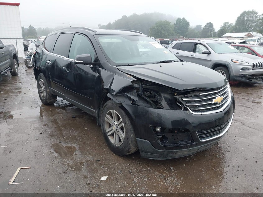 Vin: 1gnkvgkdxfj326739, lot: 46382337, chevrolet traverse lt 2015 img_1