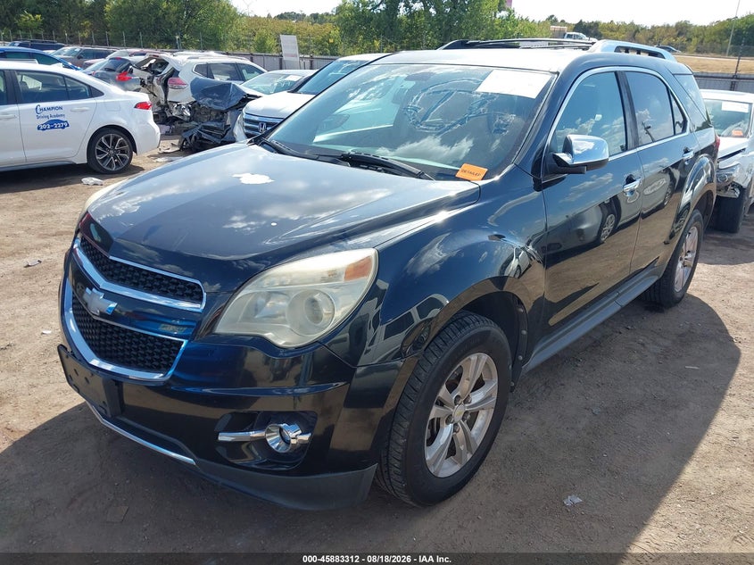 2010 Chevrolet Equinox, Град, IAAI, VIN 2CNALFEW9A6239207 — фото 2