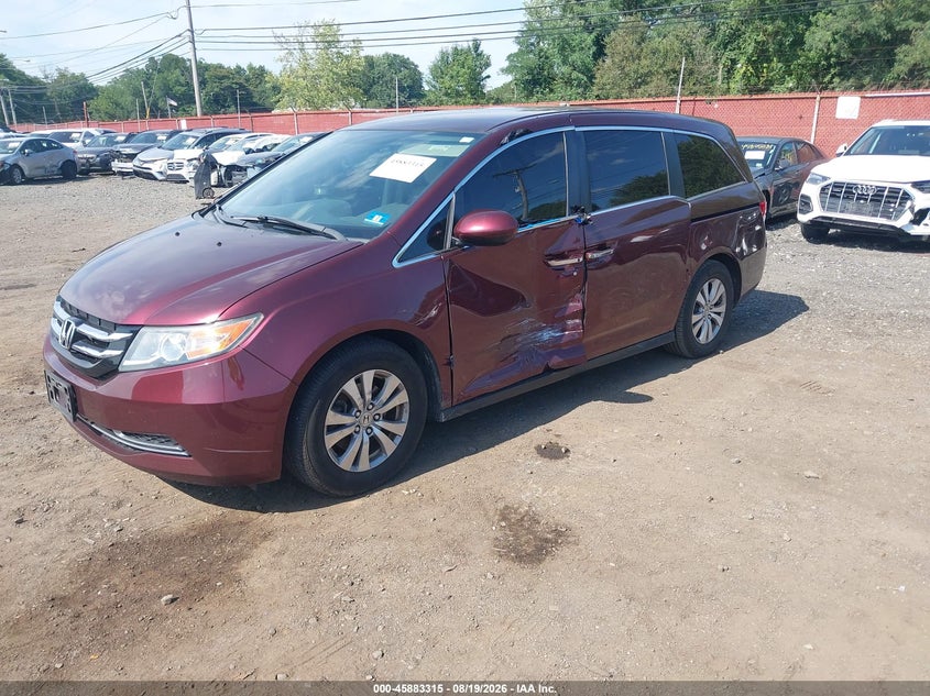 2016 HONDA ODYSSEY auction photo 2