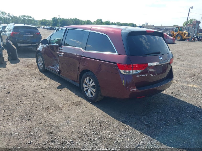 2016 HONDA ODYSSEY auction photo 3