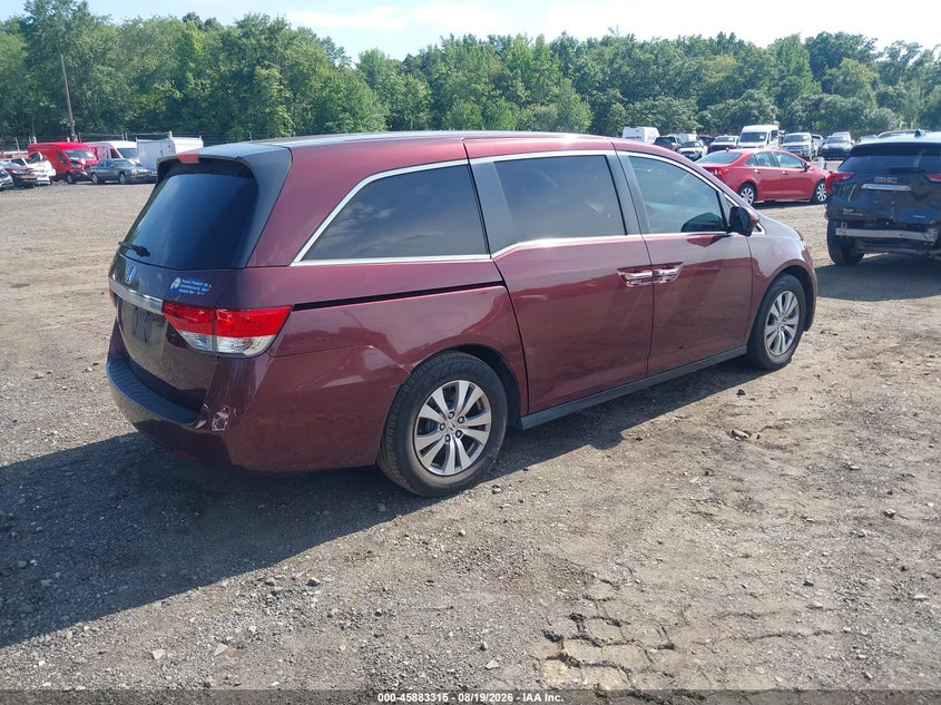 2016 HONDA ODYSSEY auction photo 4