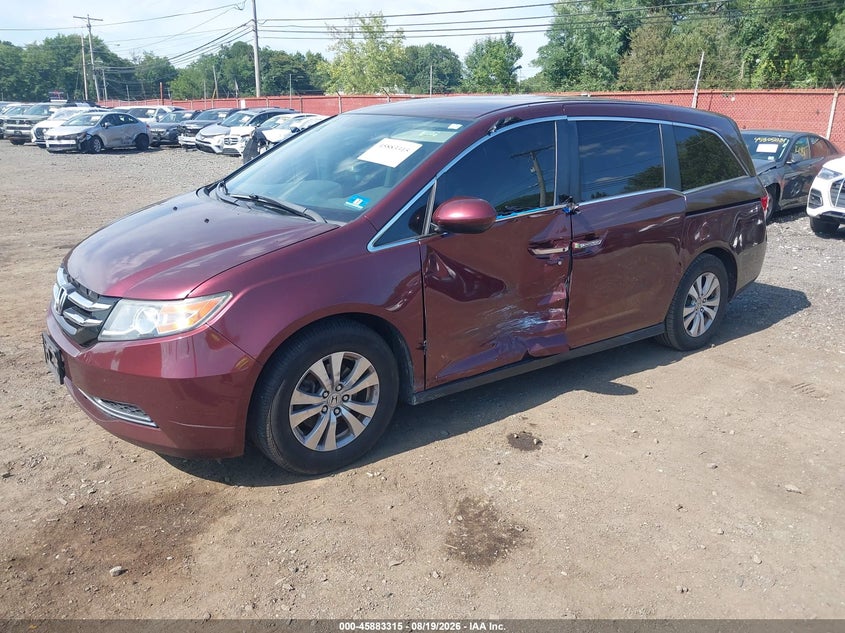 2016 HONDA ODYSSEY auction photo 6
