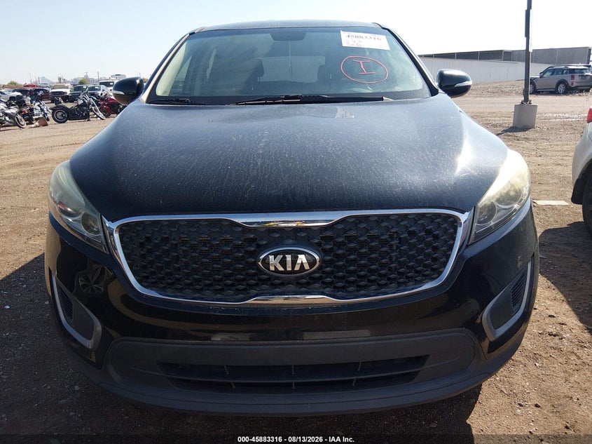 2017 KIA SORENTO SPORT UTILITY VEHICLE 2.4L I-4 DI, DOHC, VVT, 185HP