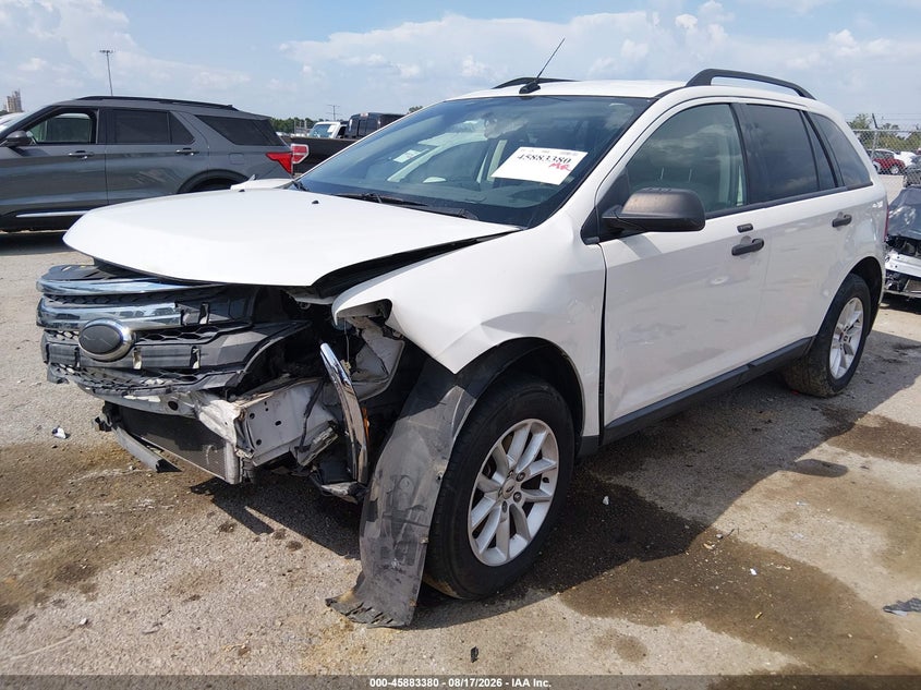 Vin: 2fmdk3gc3dbb09355, lot: 46382414, ford edge se 20132