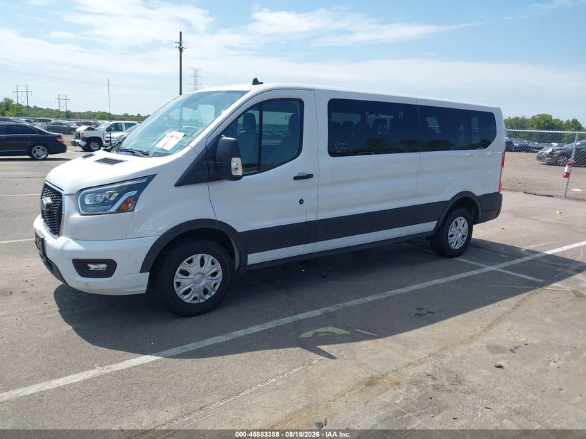 2023 Ford Transit, Пошкодження двигуна, IAAI, VIN 1FBAX2YG9PKB36949 — фото 2