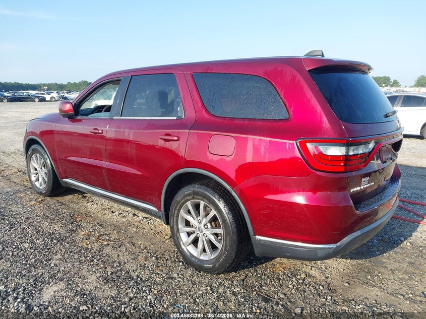 Vin: 1c4rdhagxjc114870, lot: 46382432, dodge durango sxt rwd 20183