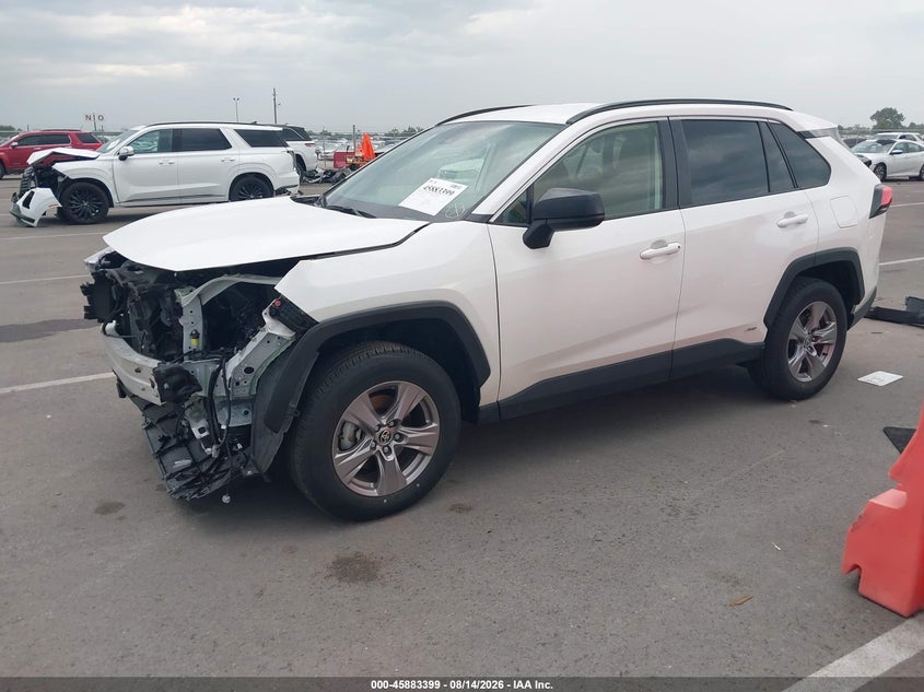 2025 Toyota RAV 4, Удар спереди, IAAI, VIN JTMLWRFV3SD309153 — фото 2