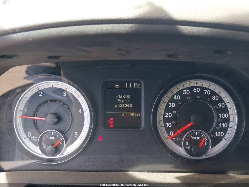 2013 RAM 5500 PICKUP N/A