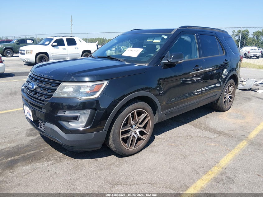 2017 FORD EXPLORER auction photo 2