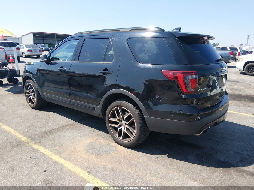 2017 FORD EXPLORER auction photo 3