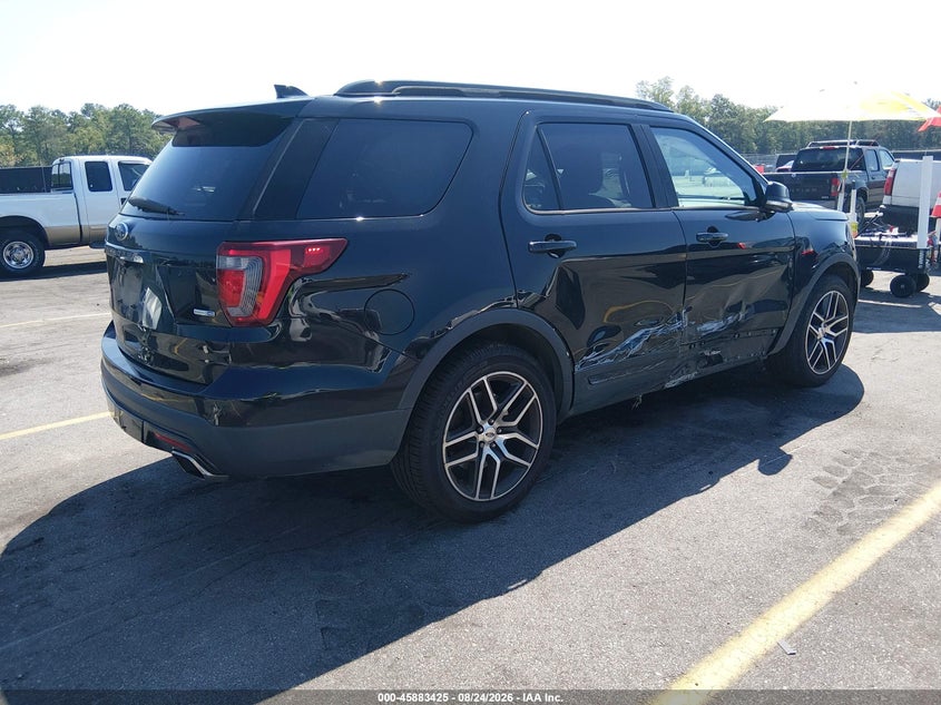 2017 FORD EXPLORER auction photo 4