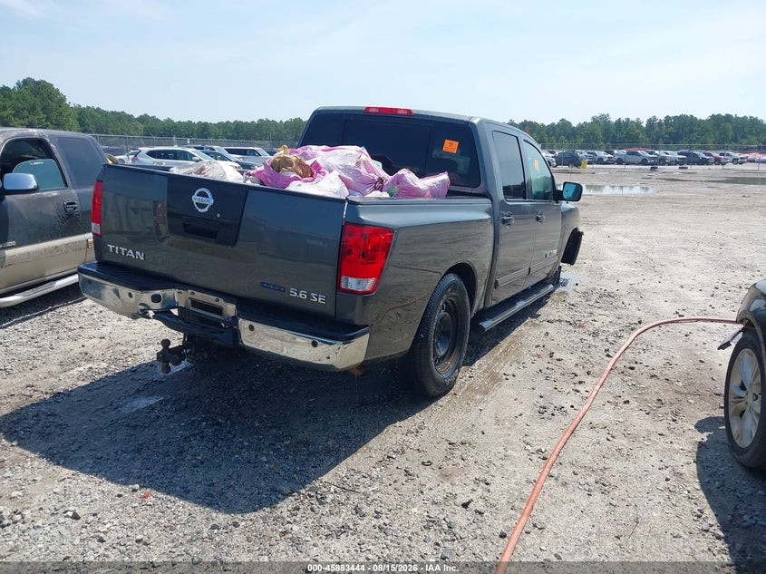 Vin: 1n6ba0ed7an326171, lot: 46382478, nissan titan se 20104