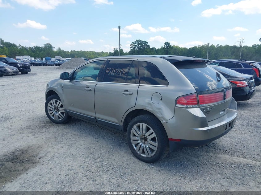LINCOLN MKX 2008 VIN 2LMDU88C08BJ31099