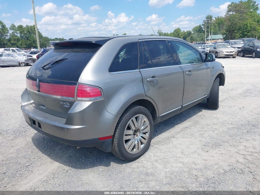 LINCOLN MKX 2008 VIN 2LMDU88C08BJ31099