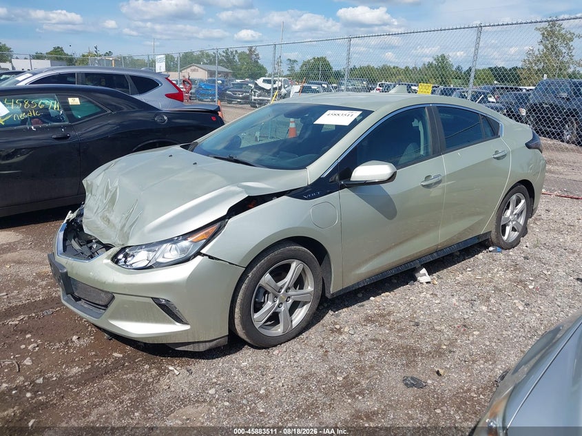 2017 Chevrolet Volt, Front End, IAAI, VIN 1G1RC6S53HU107079 — photo 2