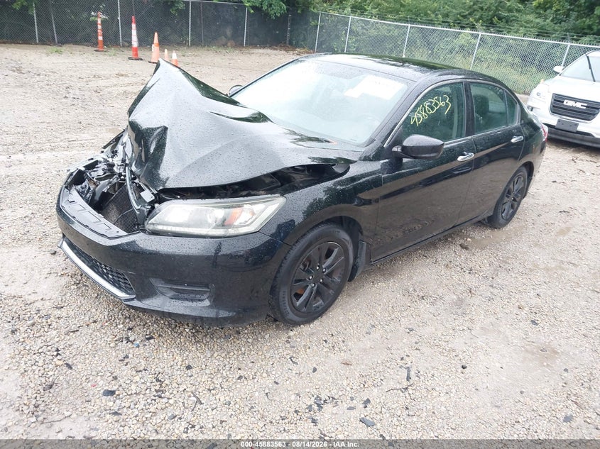 Vin: 1hgcr2f31fa120362, lot: 46382597, honda accord lx 20152