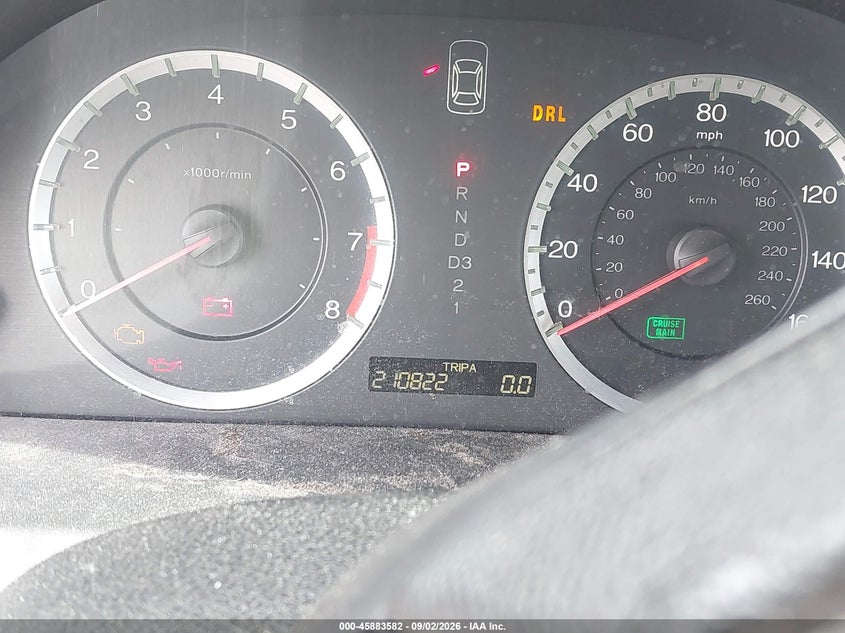 2012 HONDA ACCORD SEDAN 3.5L V-6 VVT, 271HP