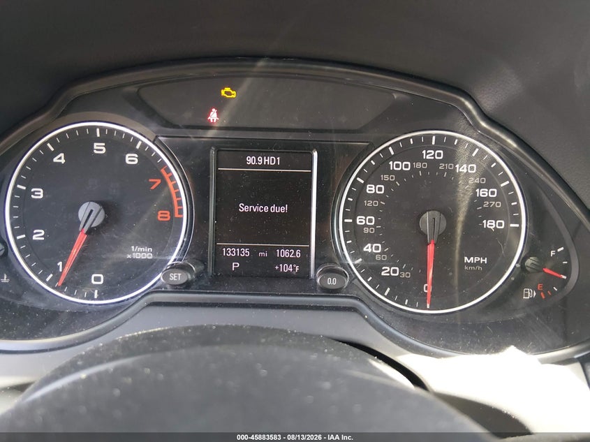 2012 AUDI Q5 auction photo 7