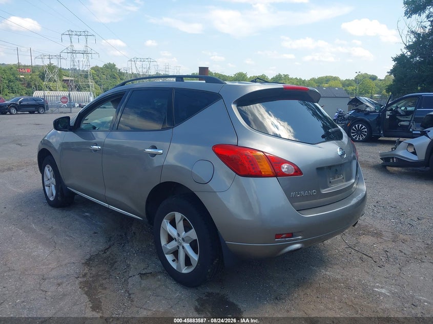 Vin: jn8az1mw6aw103182, lot: 46382621, nissan murano sl 20103