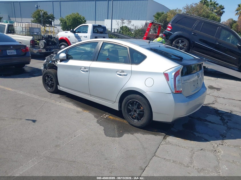 2013 TOYOTA PRIUS auction photo 3